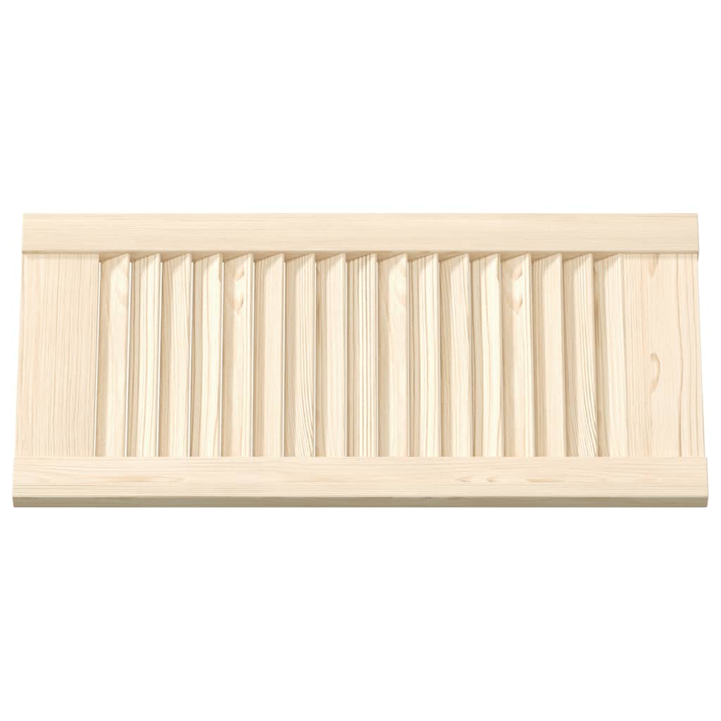 vidaXL Uși de dulap design lambriu 4 buc. 61,5x29,5 cm lemn masiv pin