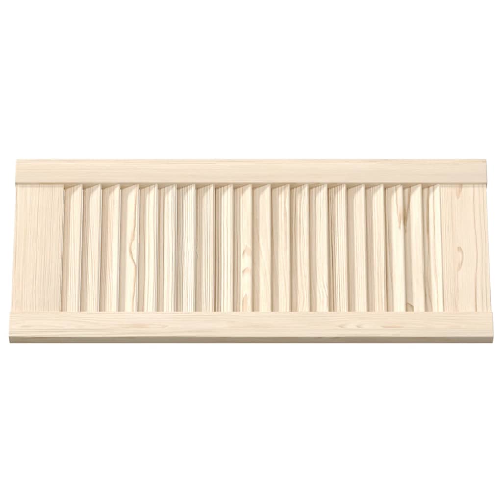 vidaXL Ușă de dulap cu grilaj 69x29,5 cm din lemn masiv de pin vidaXL Ușă de dulap cu grilaj 69x29,5 cm din lemn masiv de pin