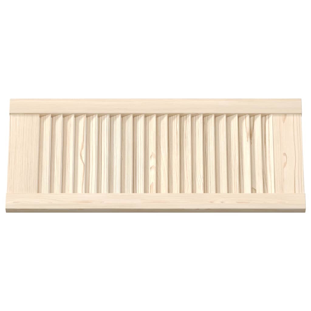 vidaXL Uși de dulap design lambriu, 4 buc., 69x29,5 cm, lemn masiv pin vidaXL Uși de dulap design lambriu, 4 buc., 69x29,5 cm, lemn masiv pin