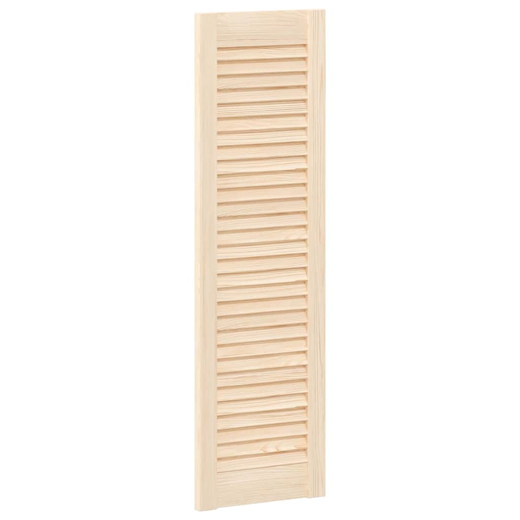 vidaXL Ușă de dulap cu grilaj 99x29,5 cm din lemn masiv de pin vidaXL Ușă de dulap cu grilaj 99x29,5 cm din lemn masiv de pin