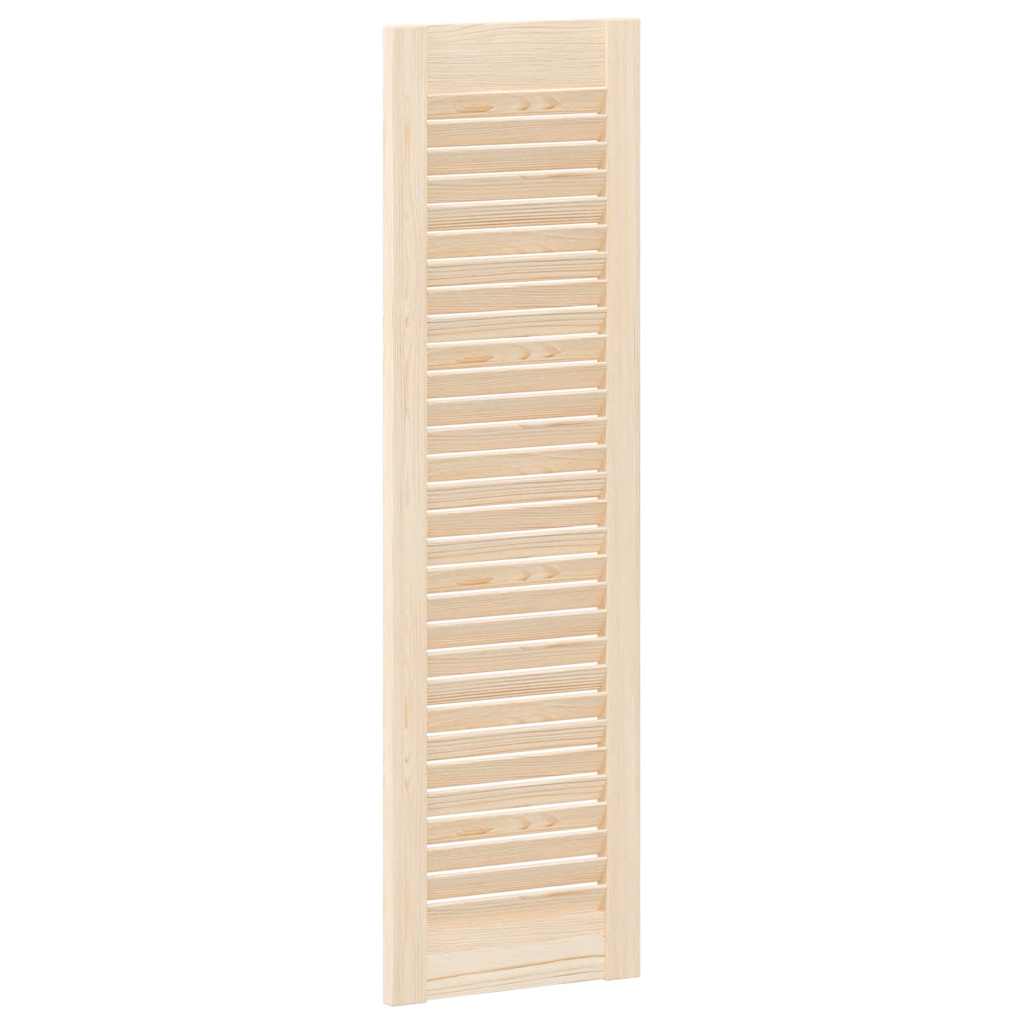 vidaXL Ușă de dulap cu grilaj 99x29,5 cm din lemn masiv de pin vidaXL Ușă de dulap cu grilaj 99x29,5 cm din lemn masiv de pin