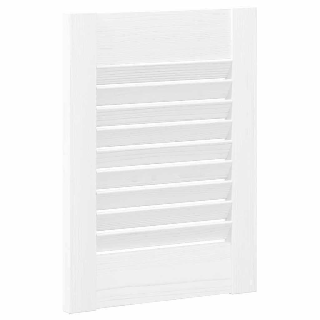 vidaXL Ușă de dulap cu grilaj alb 39,5x29,5 cm vidaXL Ușă de dulap cu grilaj alb 39,5x29,5 cm