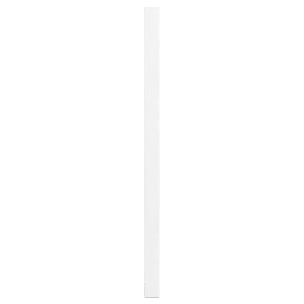 vidaXL Uși de dulap design cu lavră 2 buc Alb 39,5x29,5 cm