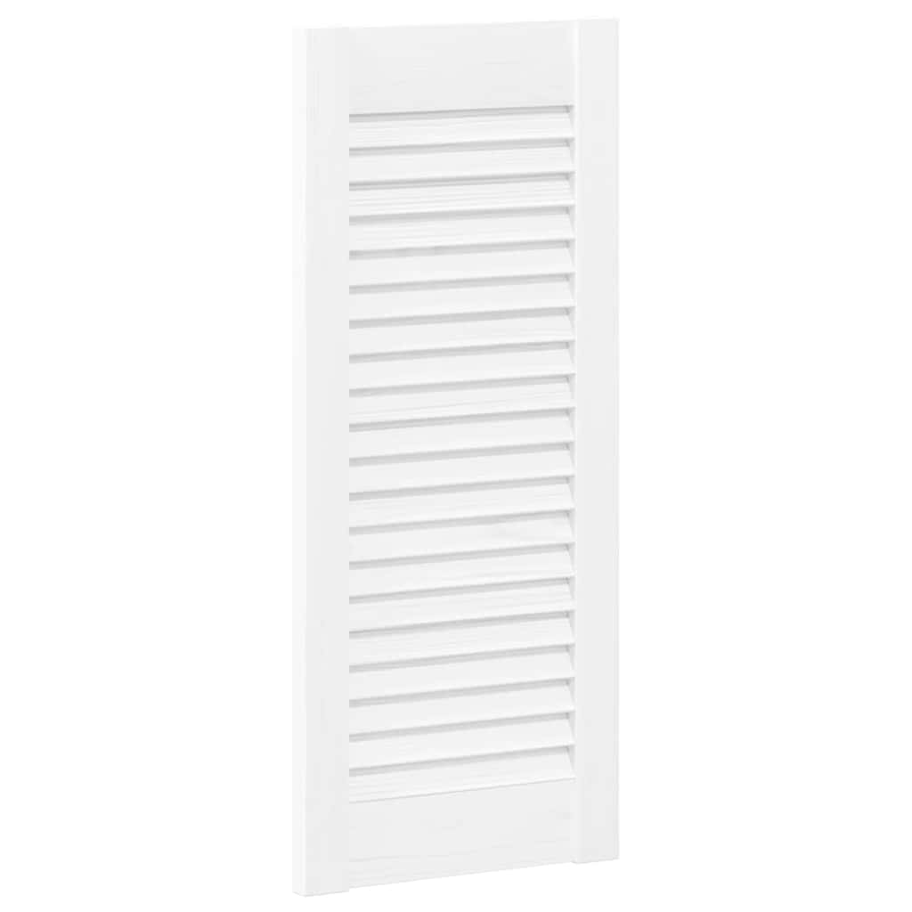 vidaXL Uși de dulap design cu perioare 4 buc Alb 61,5x29,5 cm vidaXL Uși de dulap design cu perioare 4 buc Alb 61,5x29,5 cm