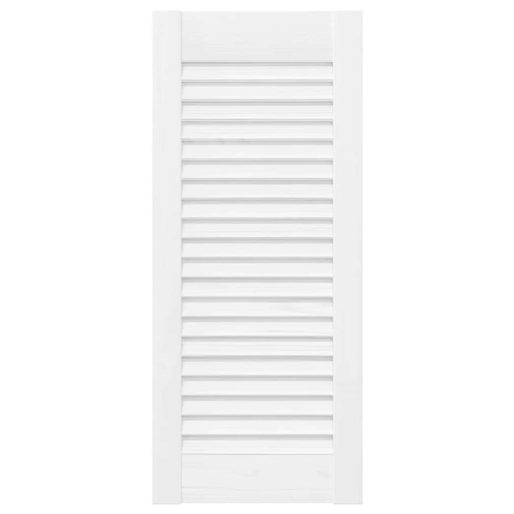 vidaXL Uși de dulap design cu perioare 4 buc Alb 61,5x29,5 cm vidaXL Uși de dulap design cu perioare 4 buc Alb 61,5x29,5 cm