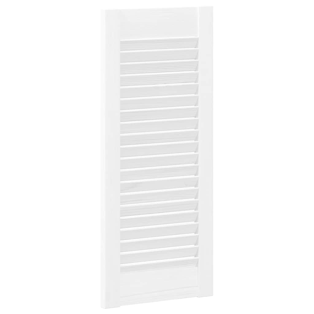 vidaXL Uși de dulap design cu perioare 4 buc Alb 61,5x29,5 cm vidaXL Uși de dulap design cu perioare 4 buc Alb 61,5x29,5 cm