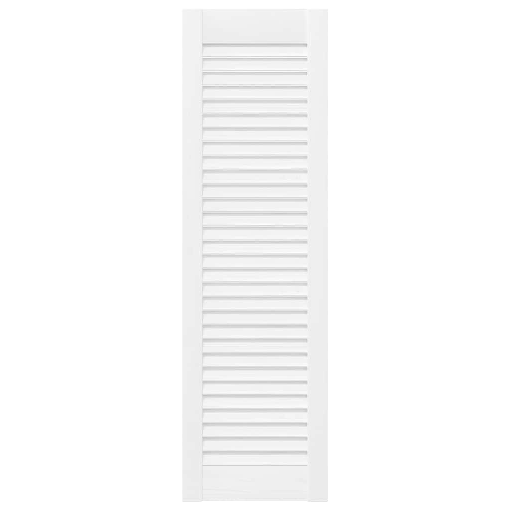 vidaXL Ușă de dulap cu grilaj alb 99x29,5 cm vidaXL Ușă de dulap cu grilaj alb 99x29,5 cm