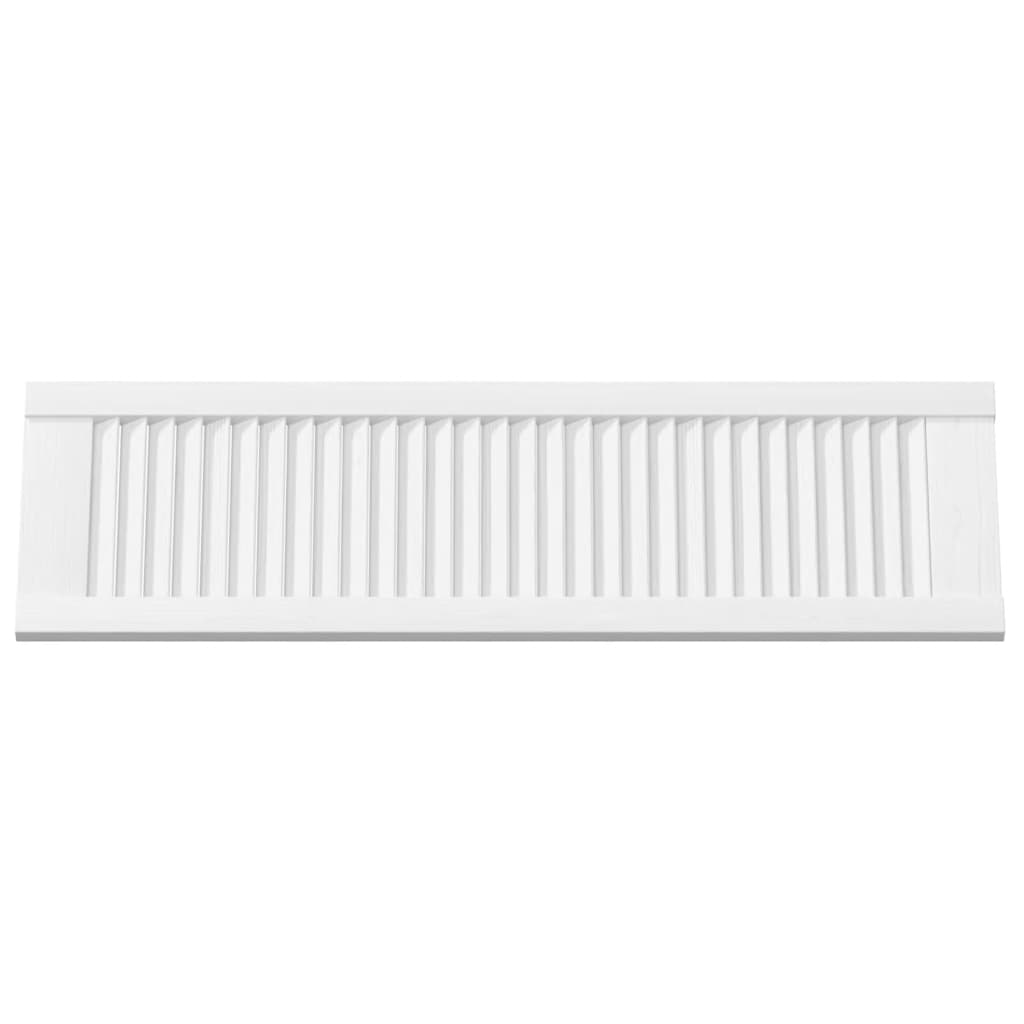 vidaXL Ușă de dulap cu grilaj alb 99x29,5 cm vidaXL Ușă de dulap cu grilaj alb 99x29,5 cm