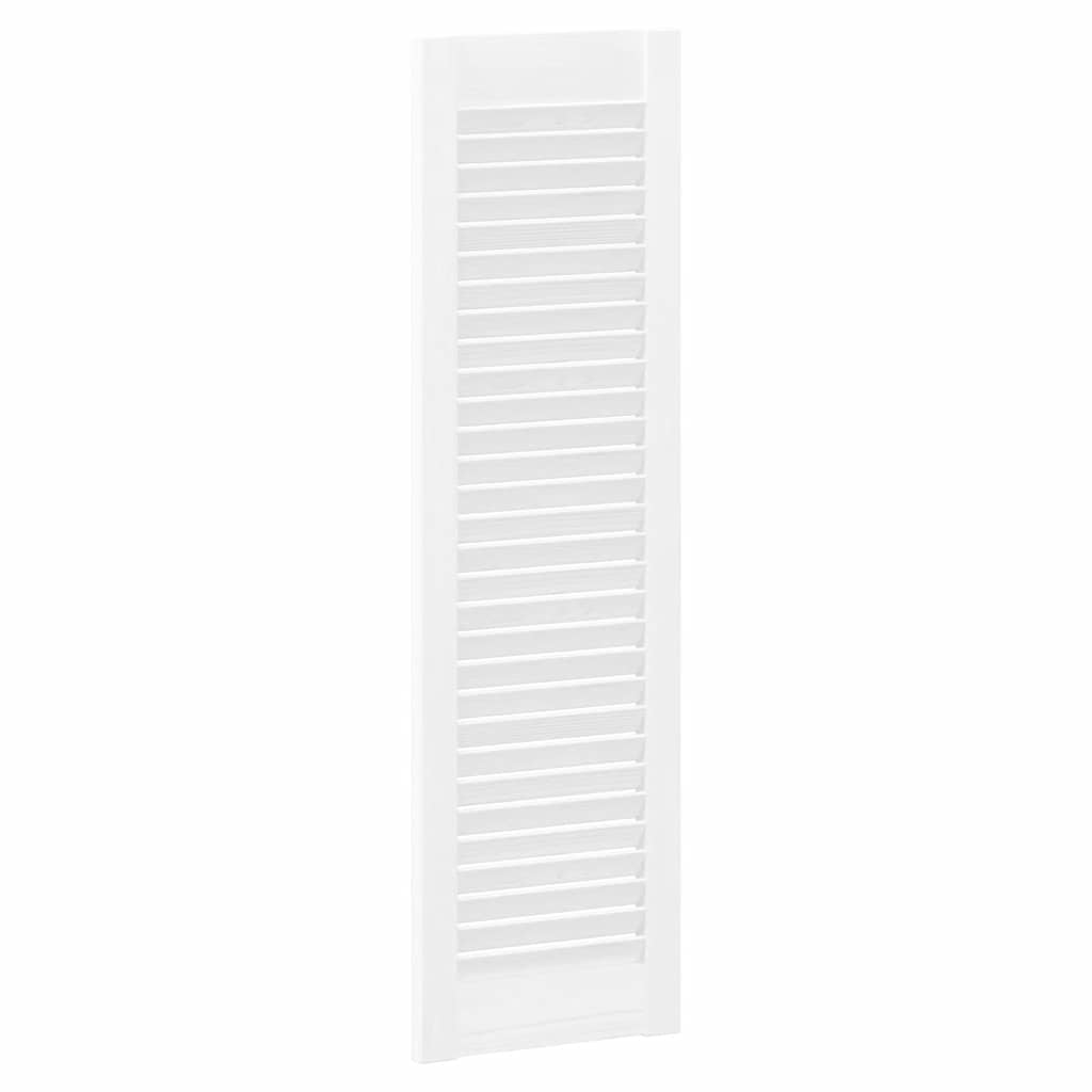 vidaXL Ușă de dulap cu grilaj alb 99x29,5 cm vidaXL Ușă de dulap cu grilaj alb 99x29,5 cm