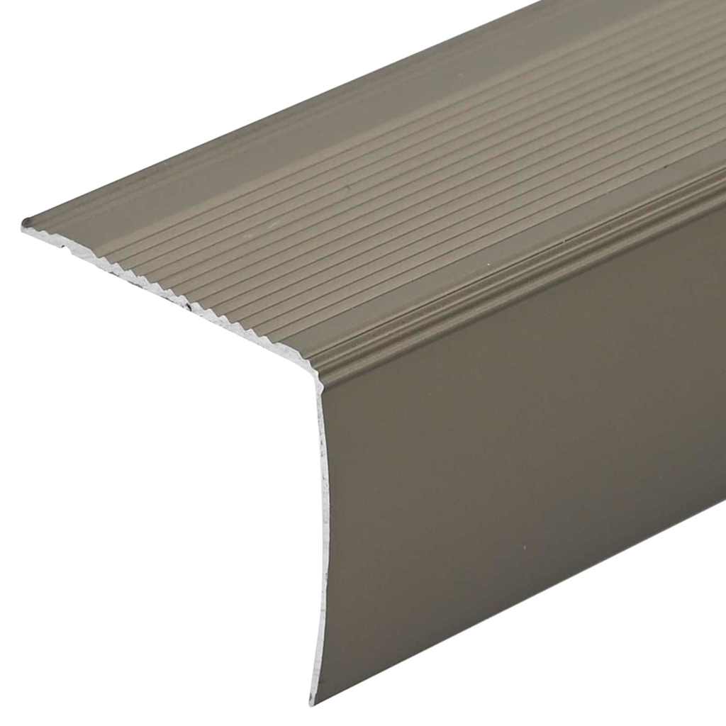 vidaXL Profile pentru marginea treptelor 10 pcs Șampanie 67 cm