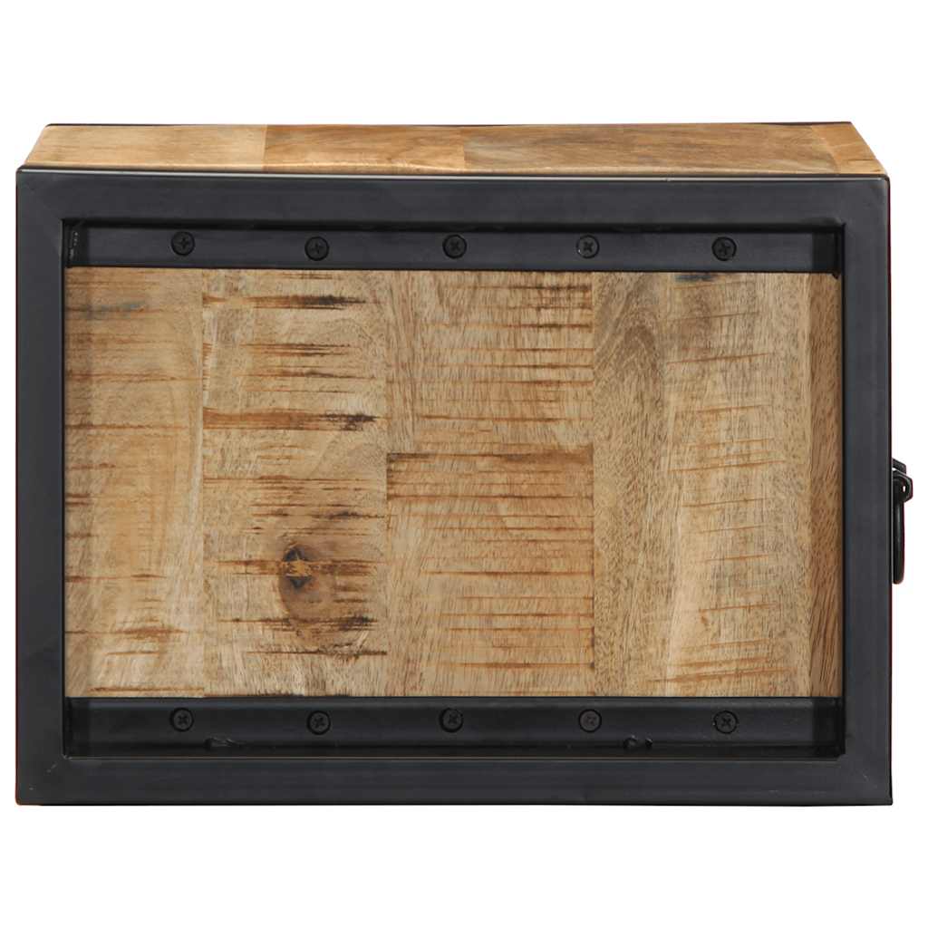 vidaXL Noptiere 2 buc 40x35x25 cm lemn masiv de mango