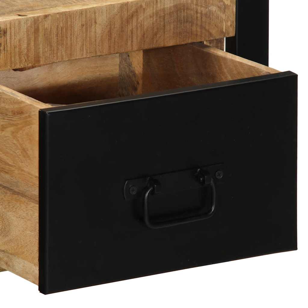 vidaXL Noptiere 2 buc 40x35x25 cm lemn masiv de mango