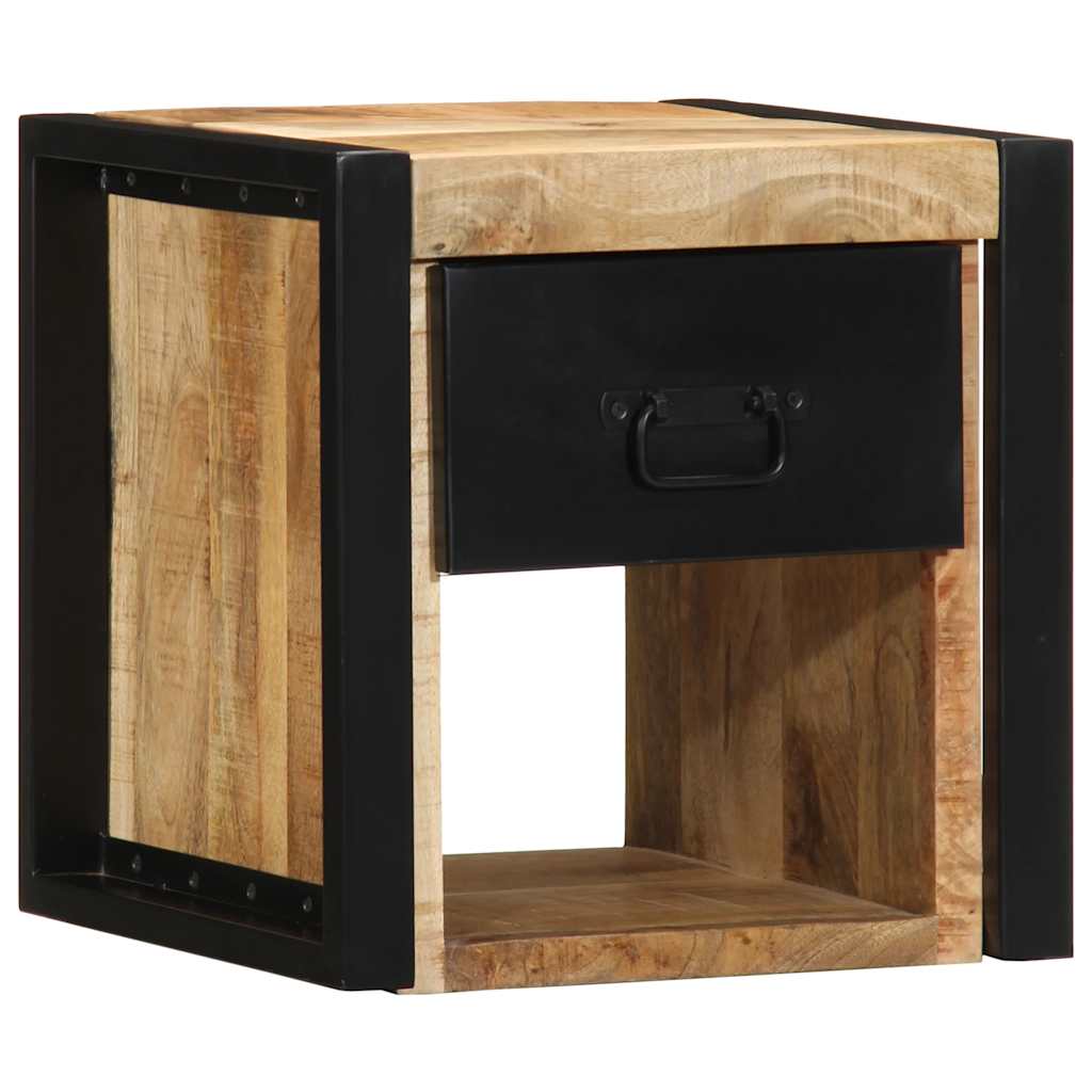 vidaXL Noptiere 2 buc 40x35x40 cm lemn masiv de mango