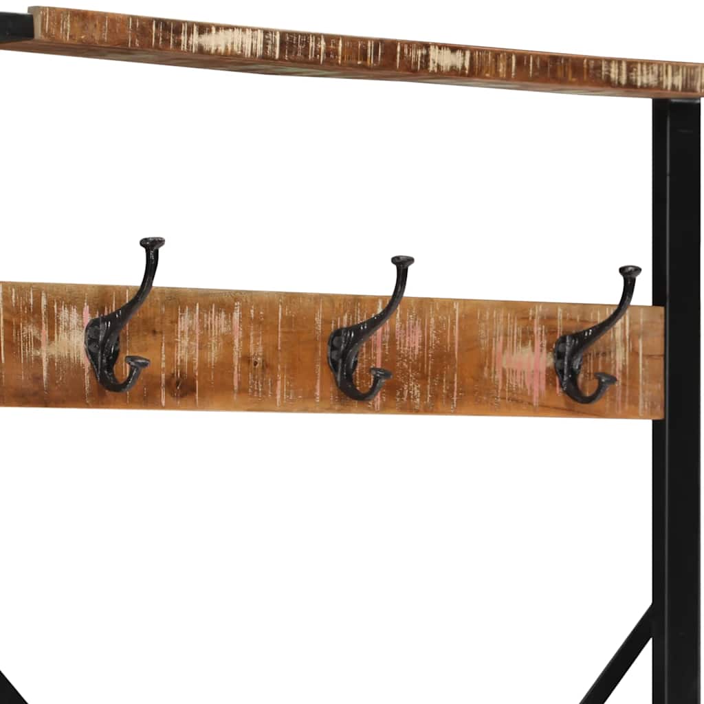vidaXL Suport pentru haine multicolor 80x40x190cm Lemn masiv recuperat vidaXL Suport pentru haine multicolor 80x40x190cm Lemn masiv recuperat