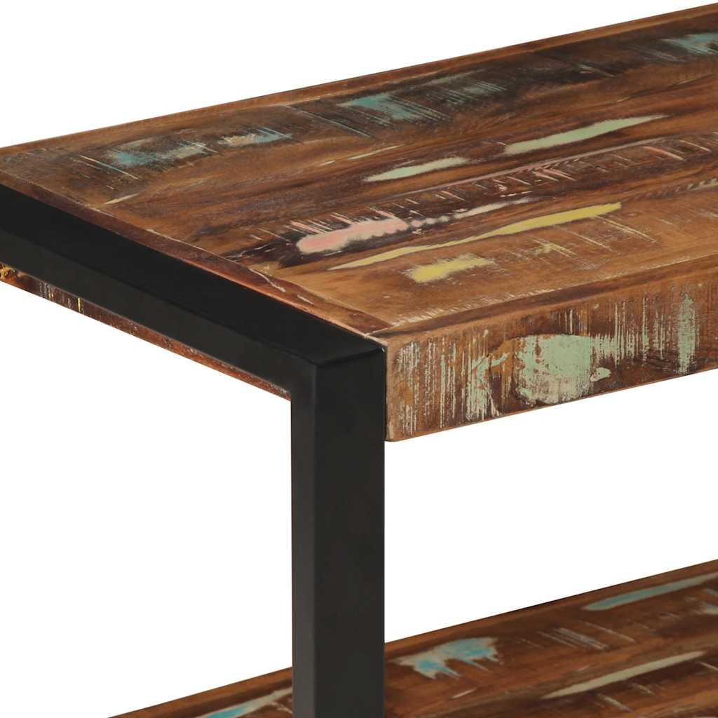 vidaXL Suport pentru haine multicolor 80x40x190cm Lemn masiv recuperat vidaXL Suport pentru haine multicolor 80x40x190cm Lemn masiv recuperat