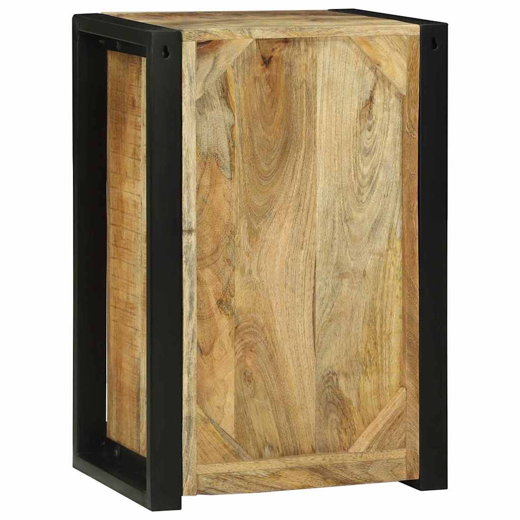 vidaXL Cabinet de Baie cu ușă Maro 40 x 30 x 60 cm Lemn masiv de mango