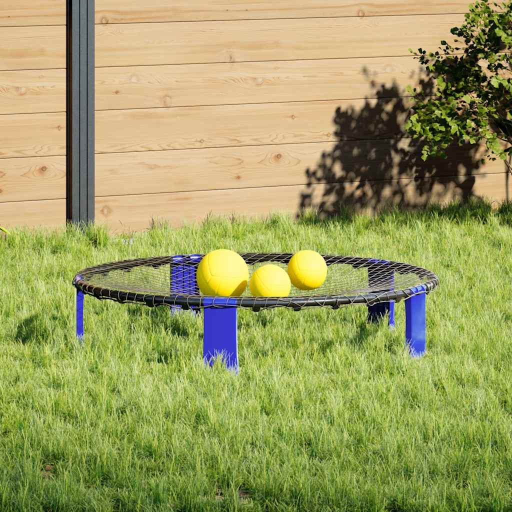 vidaXL Set plasă rotundă cu 3 mingi și pompă suplimentară, Ø90x20 cm vidaXL Set plasă rotundă cu 3 mingi și pompă suplimentară, Ø90x20 cm