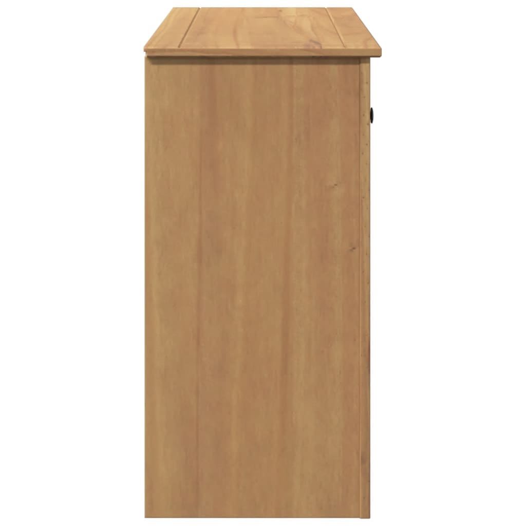 vidaXL Dulap cu sertare Panama, 93x40x80 cm, lemn masiv de pin