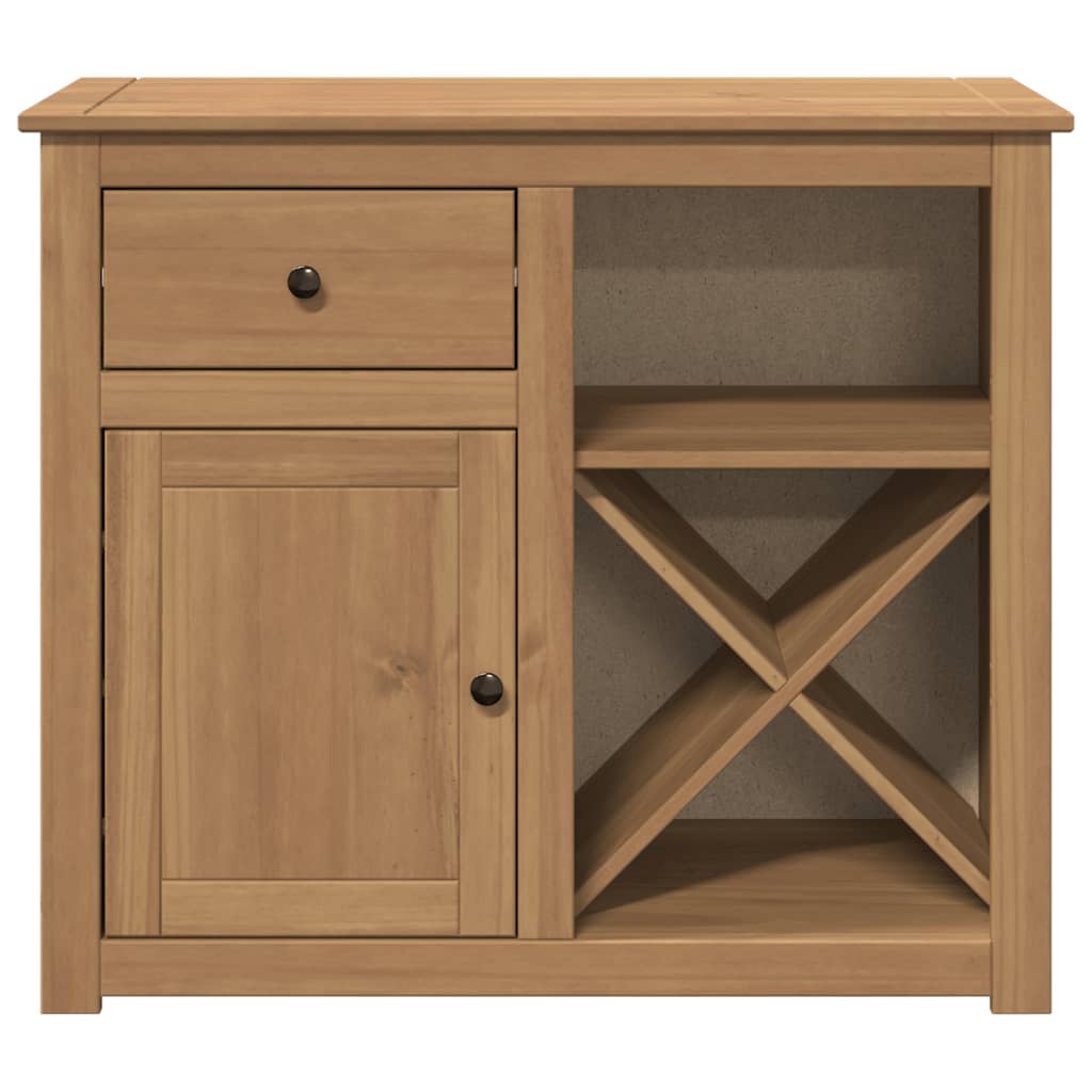 vidaXL Dulap cu sertar Panama, 93x40x80 cm, lemn masiv de pin
