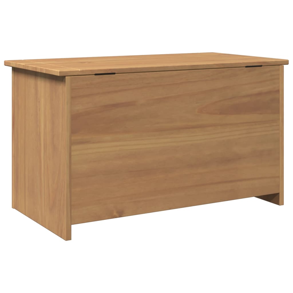 vidaXL Cutie depozitare cu capac "Panama", 79x42x46 cm, lemn masiv pin