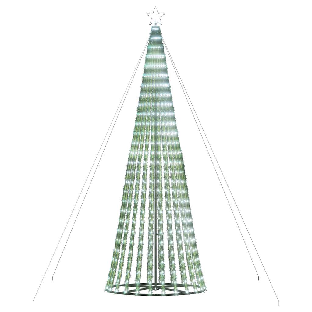 vidaXL Pom de Crăciun LED 1028 LED-uri Alb Rece 403 cm
