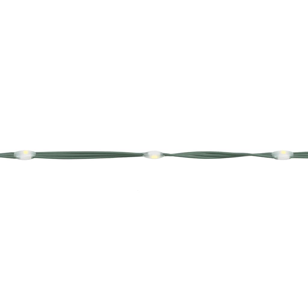 vidaXL Pom de Crăciun LED 363 LED-uri Alb Cald 182 cm
