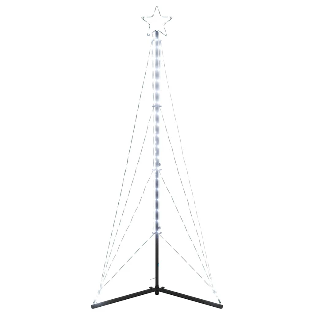 vidaXL Pom de Crăciun LED 363 LED-uri Alb Rece 182 cm vidaXL Pom de Crăciun LED 363 LED-uri Alb Rece 182 cm