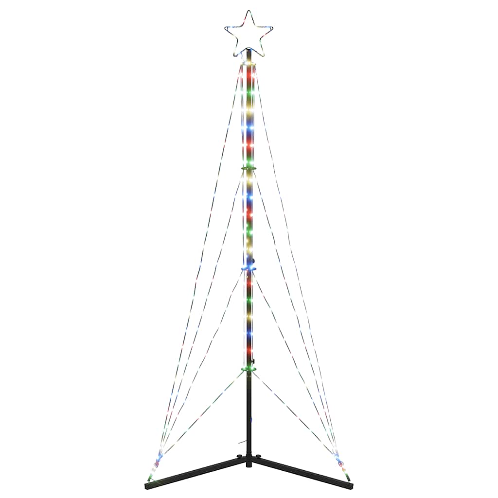 vidaXL Pom de Crăciun LED 363 LED-uri colorate 182 cm vidaXL Pom de Crăciun LED 363 LED-uri colorate 182 cm