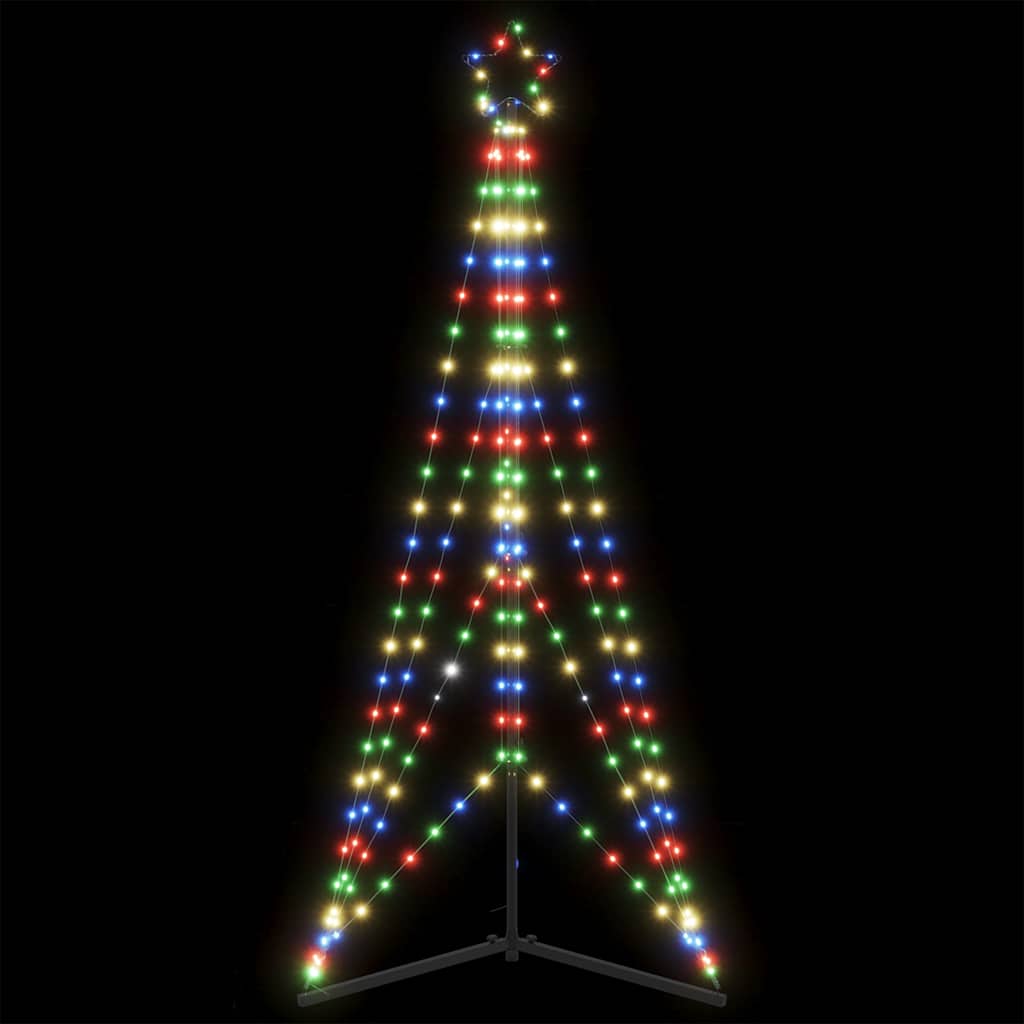 vidaXL Pom de Crăciun LED 363 LED-uri colorate 182 cm vidaXL Pom de Crăciun LED 363 LED-uri colorate 182 cm