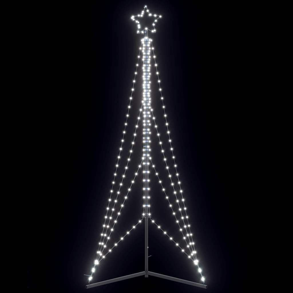 vidaXL Pom de Crăciun LED 483 LED-uri Alb Rece 240 cm vidaXL Pom de Crăciun LED 483 LED-uri Alb Rece 240 cm