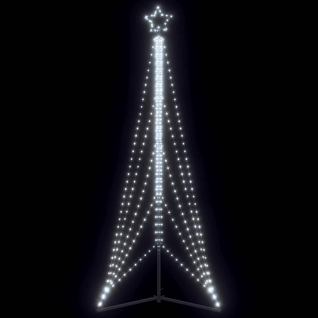vidaXL Pom de Crăciun LED 525 LED-uri Alb Rece 302 cm vidaXL Pom de Crăciun LED 525 LED-uri Alb Rece 302 cm