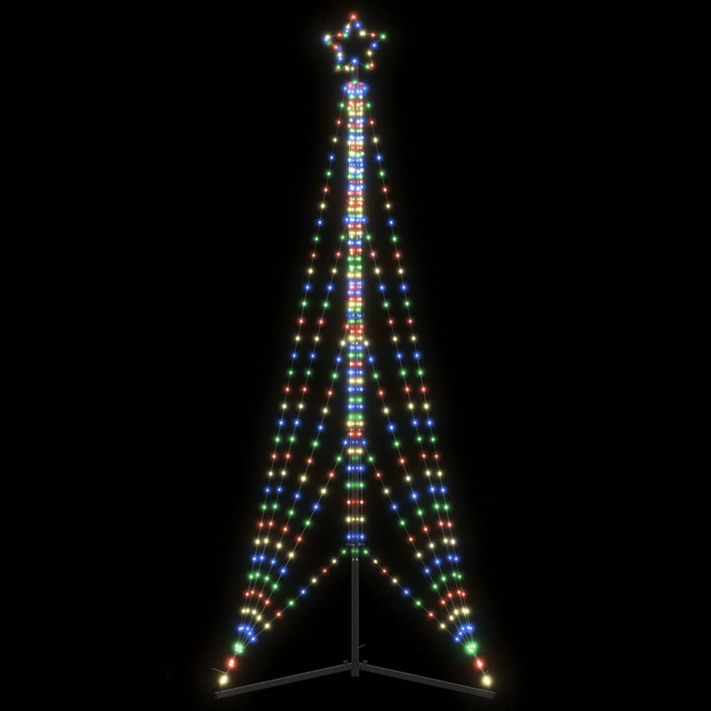 vidaXL Pom de Crăciun LED 525 LED-uri colorate 302 cm vidaXL Pom de Crăciun LED 525 LED-uri colorate 302 cm