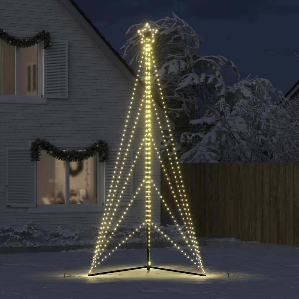 vidaXL Pom de Crăciun LED 615 LED-uri Alb Cald 404,5 cm vidaXL Pom de Crăciun LED 615 LED-uri Alb Cald 404,5 cm