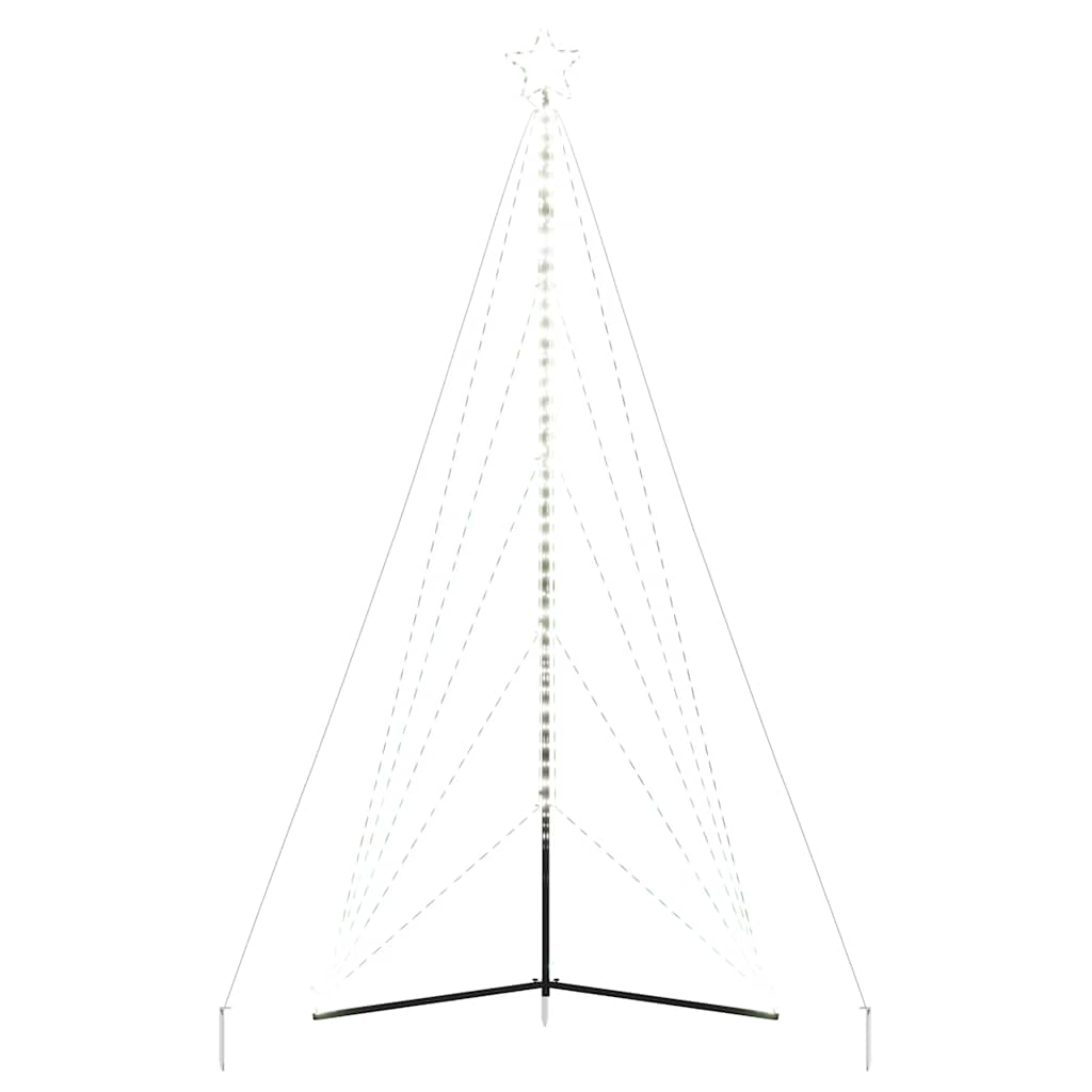 vidaXL Pom de Crăciun LED 615 LED-uri Alb Rece 404,5 cm vidaXL Pom de Crăciun LED 615 LED-uri Alb Rece 404,5 cm