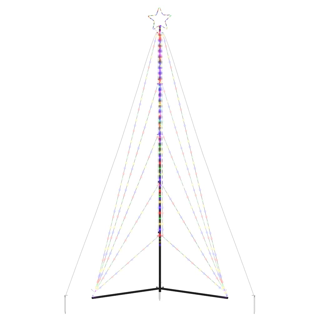 vidaXL Pom de Crăciun LED 615 LED-uri colorate 404,5 cm vidaXL Pom de Crăciun LED 615 LED-uri colorate 404,5 cm
