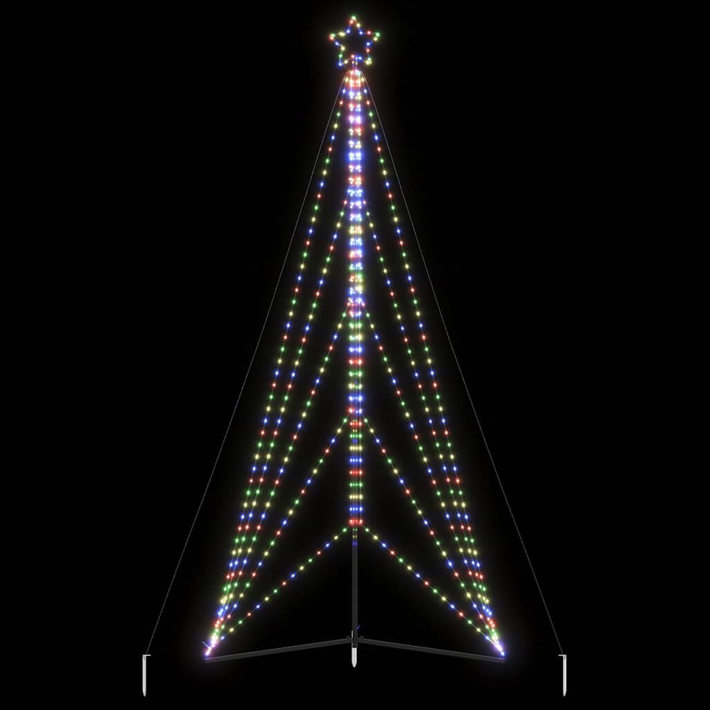 vidaXL Pom de Crăciun LED 615 LED-uri colorate 404,5 cm vidaXL Pom de Crăciun LED 615 LED-uri colorate 404,5 cm