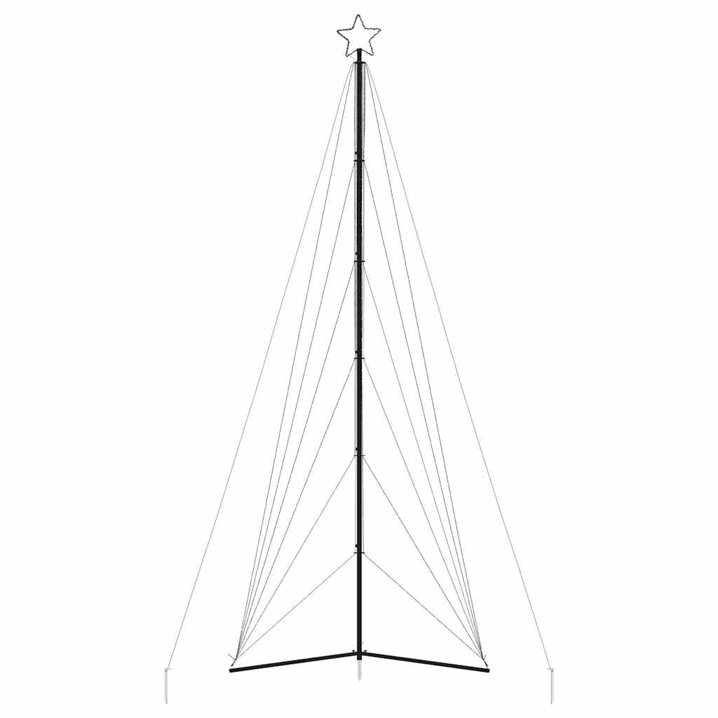 vidaXL Pom de Crăciun LED 861 LED-uri Alb Rece 478 cm