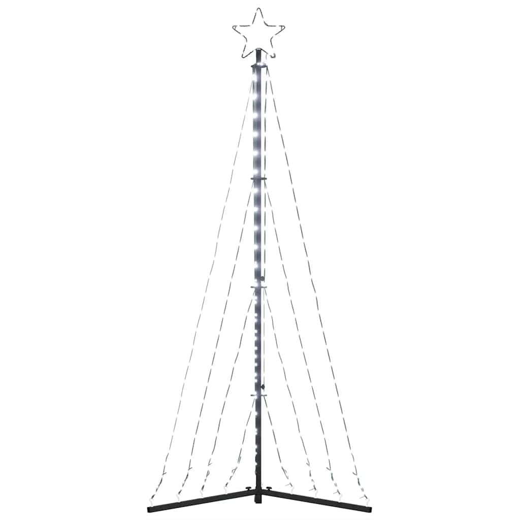 vidaXL Pom de Crăciun LED 339 LED-uri Alb Rece 187 cm