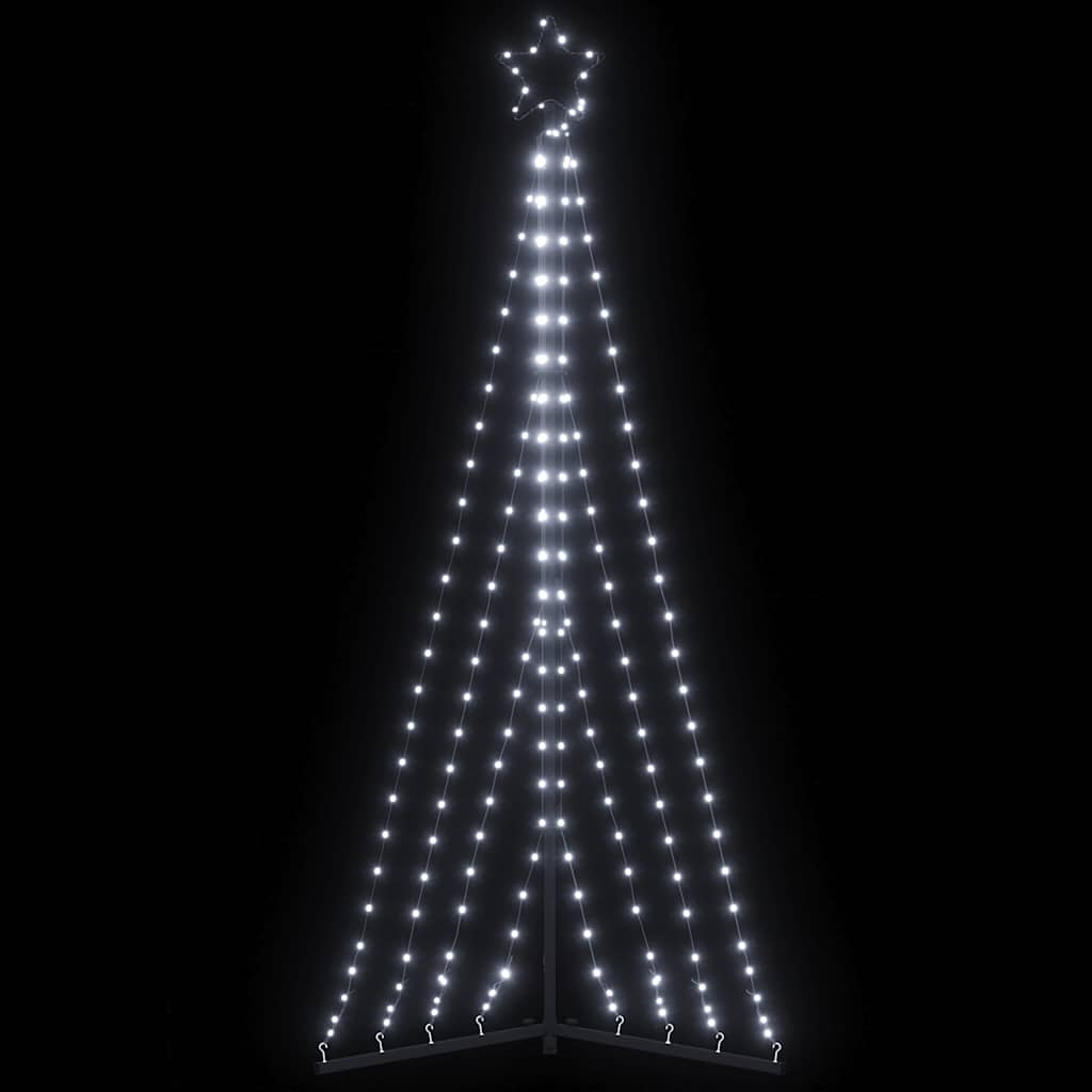 vidaXL Pom de Crăciun LED 339 LED-uri Alb Rece 187 cm