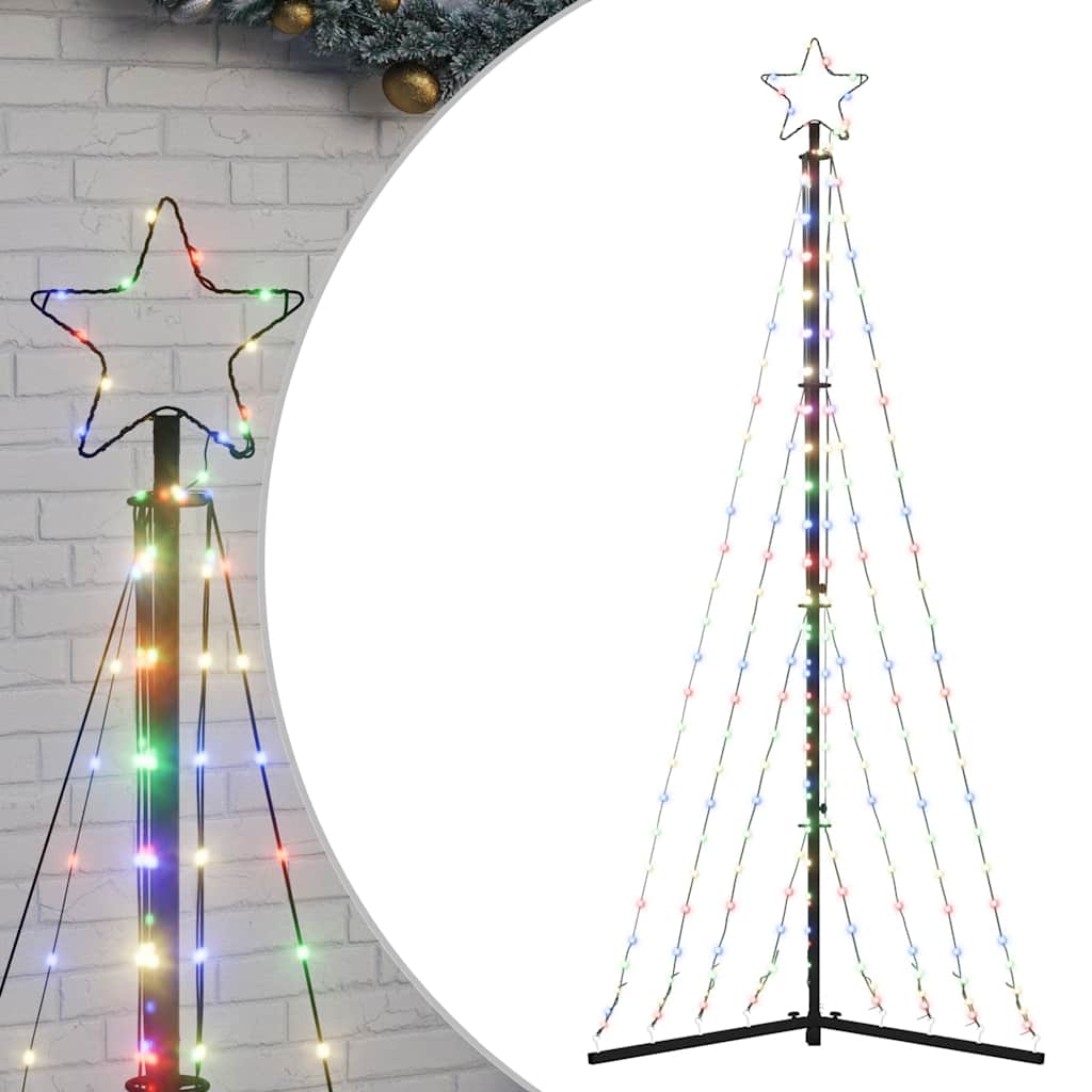 vidaXL Pom de Crăciun LED 339 LED-uri colorate 187 cm vidaXL Pom de Crăciun LED 339 LED-uri colorate 187 cm