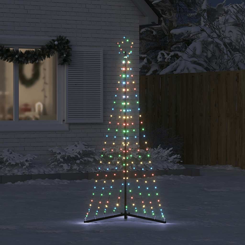 vidaXL Pom de Crăciun LED 339 LED-uri colorate 187 cm vidaXL Pom de Crăciun LED 339 LED-uri colorate 187 cm