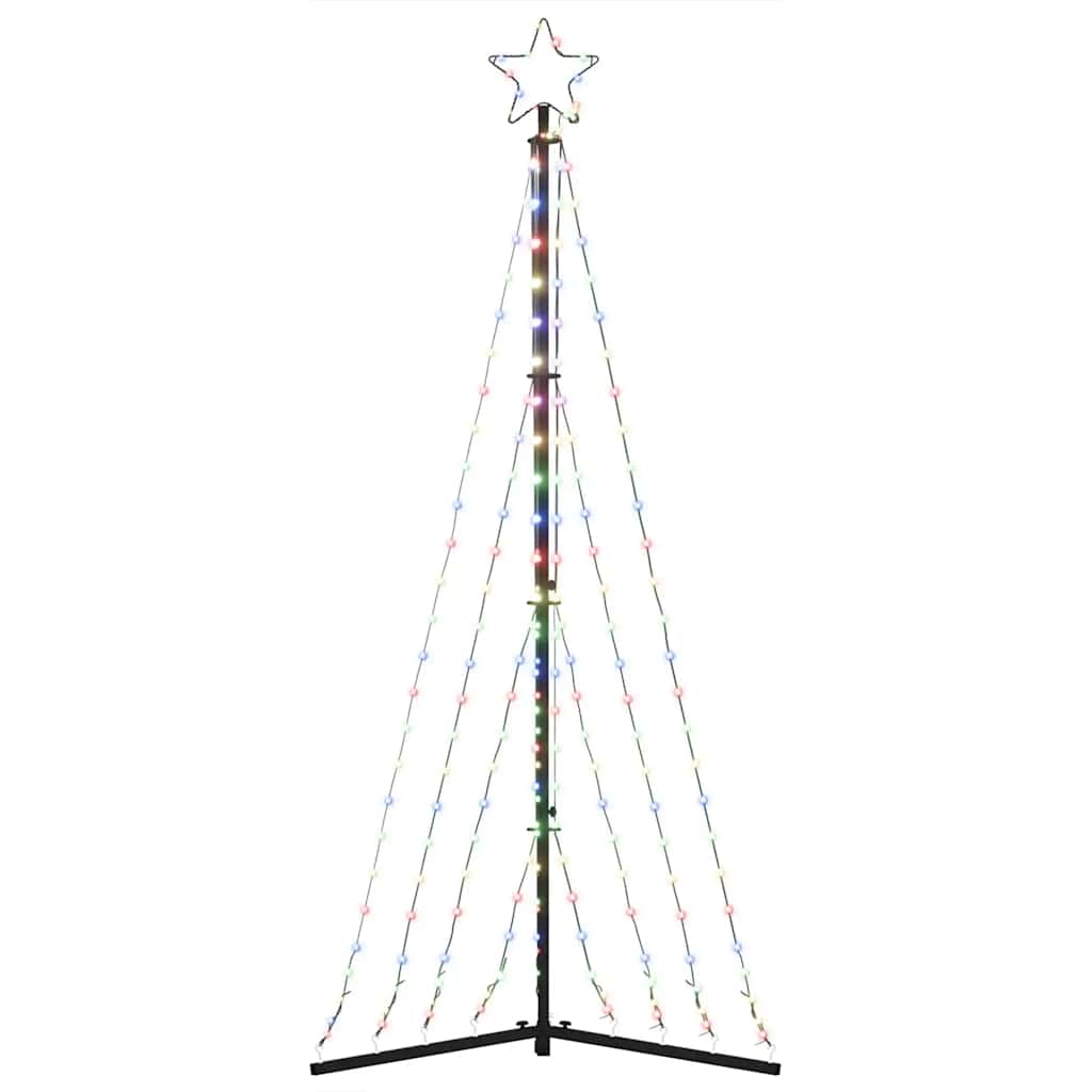 vidaXL Pom de Crăciun LED 339 LED-uri colorate 187 cm vidaXL Pom de Crăciun LED 339 LED-uri colorate 187 cm