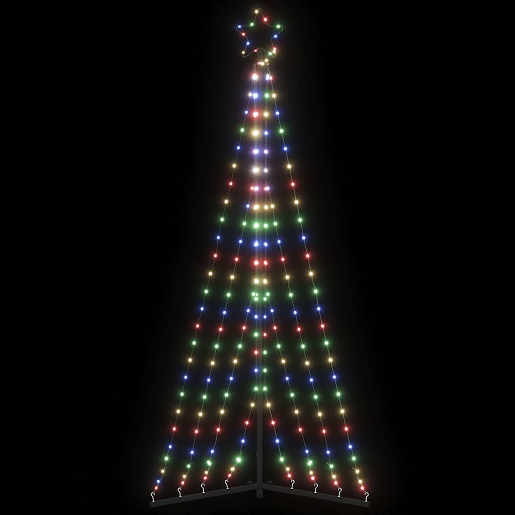 vidaXL Pom de Crăciun LED 339 LED-uri colorate 187 cm vidaXL Pom de Crăciun LED 339 LED-uri colorate 187 cm
