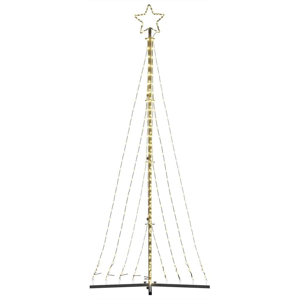 vidaXL Pom de Crăciun LED 447 LED-uri Alb Cald 249 cm vidaXL Pom de Crăciun LED 447 LED-uri Alb Cald 249 cm