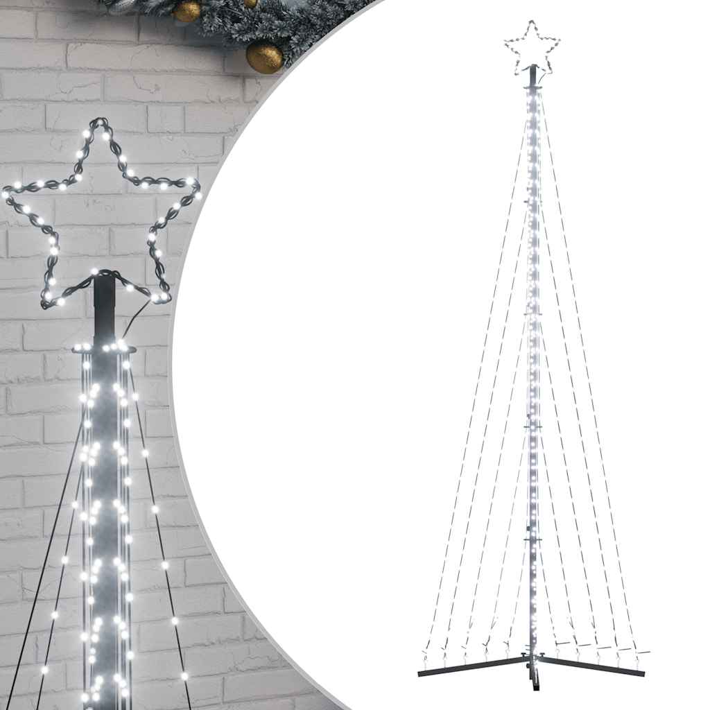 vidaXL Pom de Crăciun LED 495 LED-uri Alb Rece 300,5 cm vidaXL Pom de Crăciun LED 495 LED-uri Alb Rece 300,5 cm