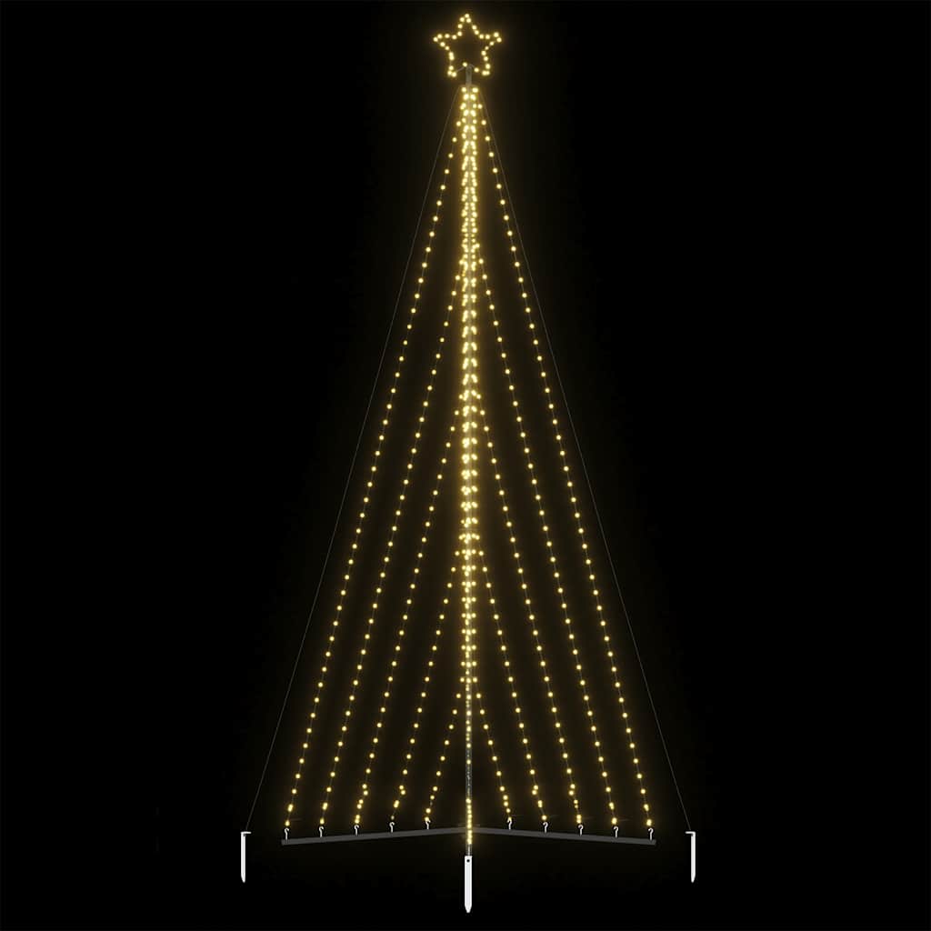vidaXL Pom de Crăciun LED 570 LED-uri Alb Cald 399 cm vidaXL Pom de Crăciun LED 570 LED-uri Alb Cald 399 cm