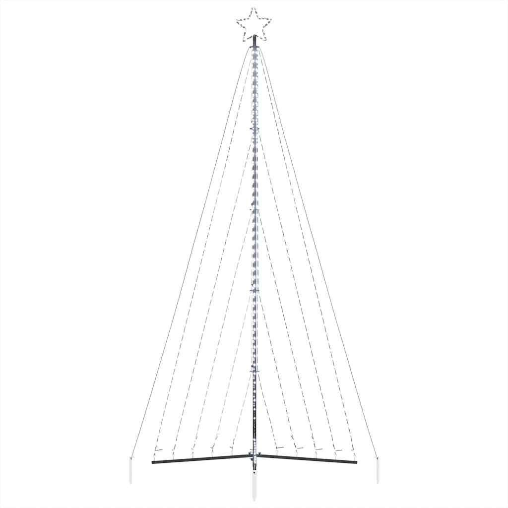 vidaXL Pom de Crăciun LED 570 LED-uri Alb Rece 399 cm vidaXL Pom de Crăciun LED 570 LED-uri Alb Rece 399 cm