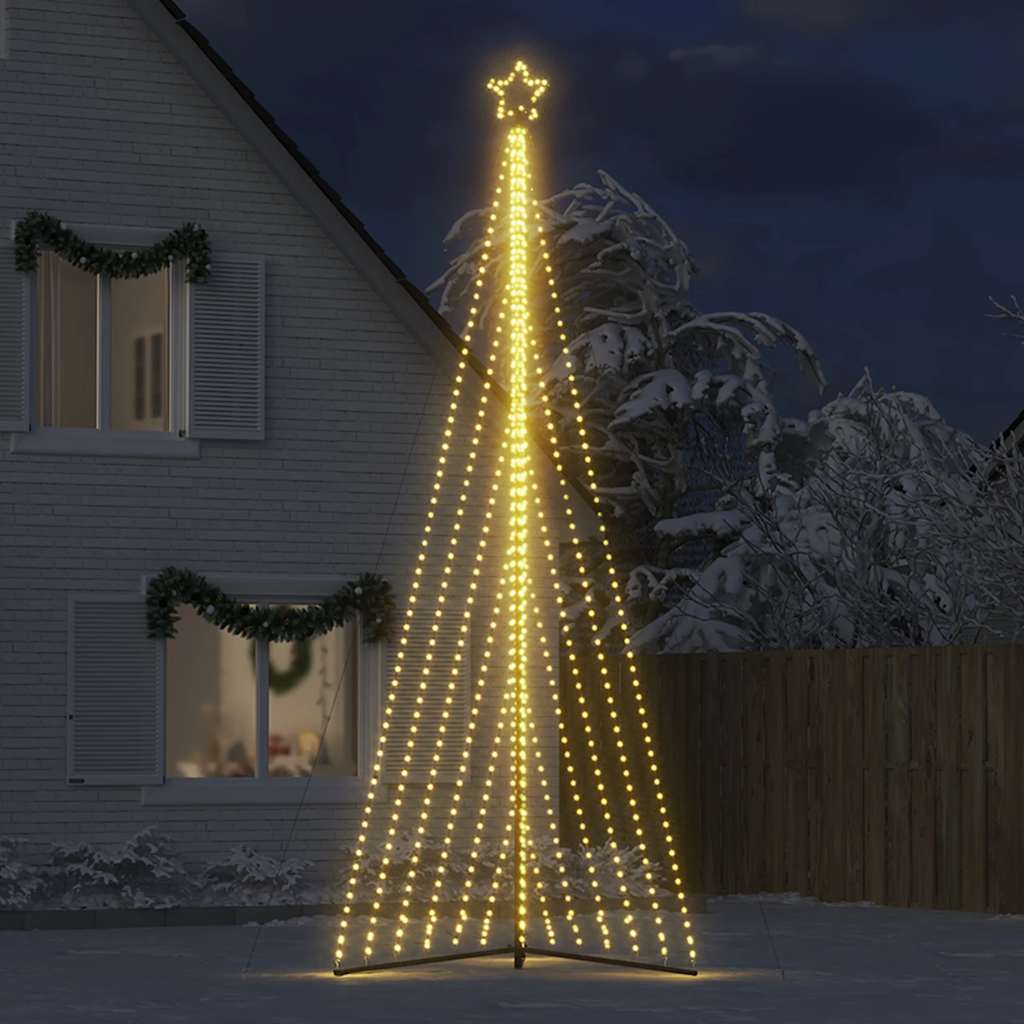 vidaXL Pom de Crăciun LED 789 LED-uri Alb Cald 476 cm vidaXL Pom de Crăciun LED 789 LED-uri Alb Cald 476 cm