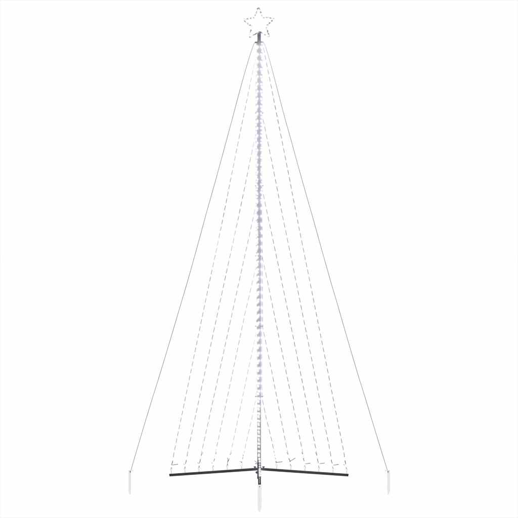 vidaXL Pom de Crăciun LED 789 LED-uri Alb Rece 476 cm vidaXL Pom de Crăciun LED 789 LED-uri Alb Rece 476 cm