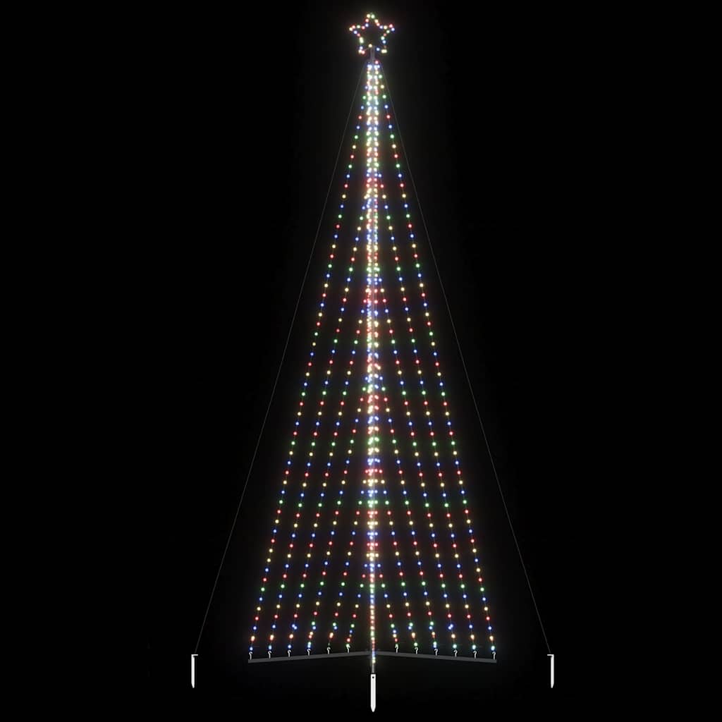 vidaXL Pom de Crăciun LED 789 LED-uri colorate 476 cm vidaXL Pom de Crăciun LED 789 LED-uri colorate 476 cm